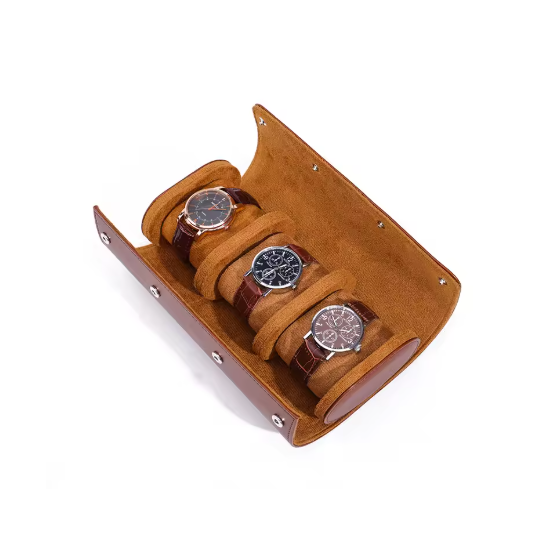 Leather Watch Roll